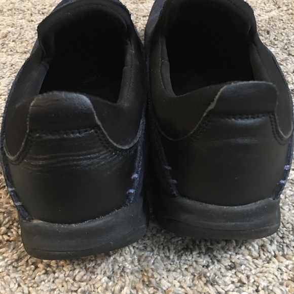 Land’s End Navy Leather Shoes 8.5 - Picture 5 of 9